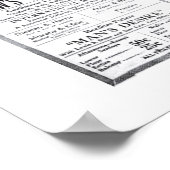 krant Vaudeville 1920, poster (Hoek)