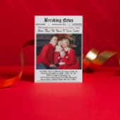 Krant Vintage Kerstfeest Kaart