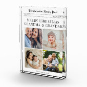 Krant voor Grootouders met Kerst Fotoblokken (Rechts)