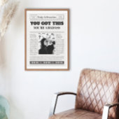  krant voorpagina Hoesje Foto Mantra Canvas Afdruk