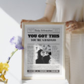  krant voorpagina Hoesje Foto Mantra Canvas Afdruk