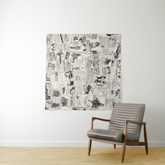 krant wandkleed (In Situ (horizontaal))