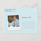 krant | Zwangerschapsaankondiging Aankondigingskaart (Achterkant)