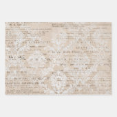 Krantcollage uit het verleden inpakpapier vel (Voorkant 2)