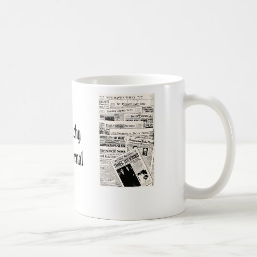 kranten, Allamuchy WebJournal Koffiemok (Rechts)