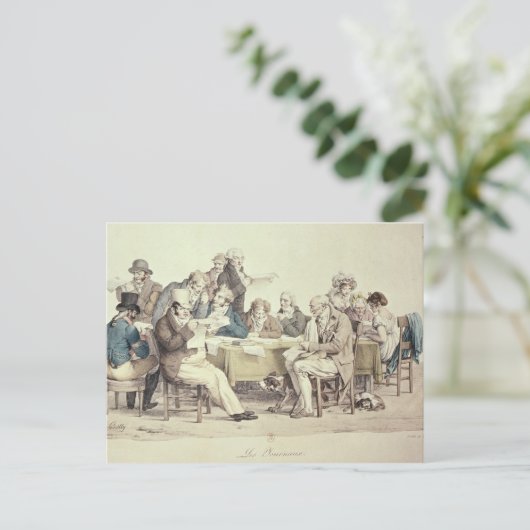 Kranten Briefkaart (Staand voorkant)