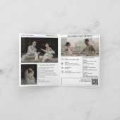 Kranten Huwelijkskaart Save the Date Aankondiging (Binnen)