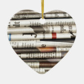 Kranten Keramisch Ornament (Voorkant)