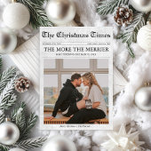 Kranten Meer De Merrier Baby Christmas Feestdagenkaart