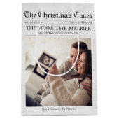 Kranten Meer De Merrier Baby Christmas Medium Cadeauzakje (Voorkant)