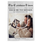 Kranten Meer De Merrier Baby Christmas Medium Cadeauzakje (Achterkant)