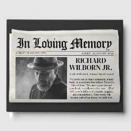 Kranten Memorial Gastboek Uitvaart Gastboek Gastenboek