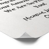 Kranten Pensioen Militaire Vet Foam Poster (Hoek)