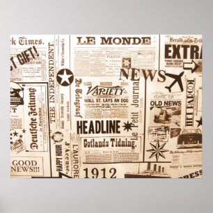 Kranten Poster
