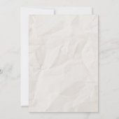 Kranten sparen de Datum Foto Kaart (Achterkant)