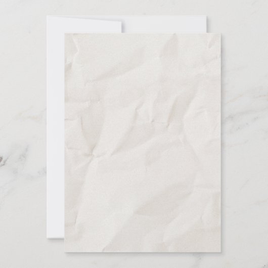 Kranten sparen de Datum Foto Kaart (Achterkant)