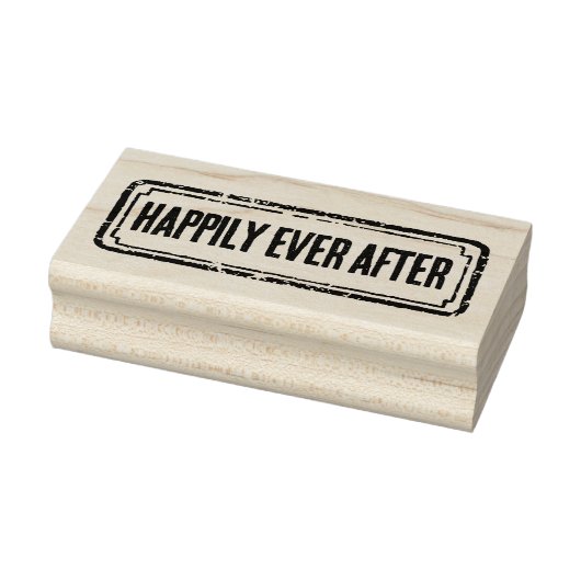 Kranten Thema Ongelukkig Gelukkig Voor Altijd Rubberstempel (Stempel)