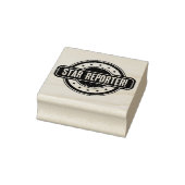 Kranten Themakrant Ster Reporter! Rubberstempel (Stempel)