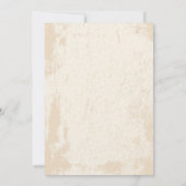 Kranten Unieke vun Foto sparen datum huwelijk Kaart (Achterkant)