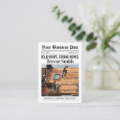 Kranten Visitekaartje, dakbedekking Shingle Servic Contactkaartje (Staand voorkant)