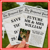 Kranten Zwart en Wit Plezier Foto Sla de Datum Op Kaart