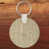  krantenachtergrond sleutelhanger (Voorkant)