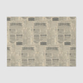  krantenadvertentie tissuepapier (Voorkant)