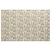  krantenadvertenties Rustic Tiled Stof (Fat Quarter)