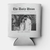 Krantenartikel Bruiloft Blikjeskoeler (Voorkant)