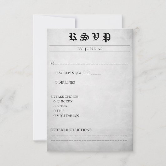 Krantenartikel Bruiloft RSVP (Voorkant)