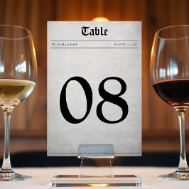 Krantenartikel Huwelijksreceptie Kaart