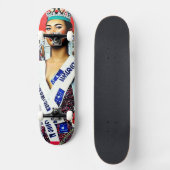 Krantenautomaat "Miss Solomon Islands" Persoonlijk Skateboard (Voorkant)