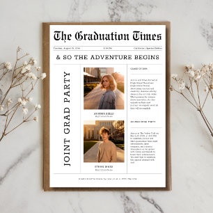 Krantenavontuur begint met gezamenlijke Afstudeerd Kaart