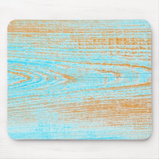 Krantenbord in blauw en Oranje Muismat (Voorkant)