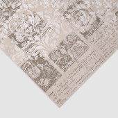 krantencollage tissuepapier (Detail)