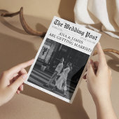 Krantendetails Tijdlijn QR Alles in één bruiloft