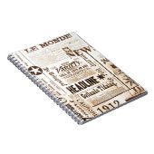 Krantendrukontwerp Notitieboek (Rechterzijde)