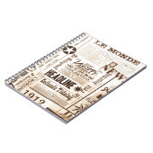 Krantendrukontwerp Notitieboek (Linkerzijde)