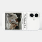 Krantenfoto Merry and Married Case-Mate iPhone Case (Achterkant (horizontaal))