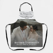Krantenfoto Merry and Married Schort (Voorkant)