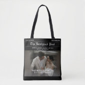 Krantenfoto Merry and Married Tote Bag (Voorkant)
