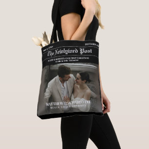 Krantenfoto Merry and Married Tote Bag