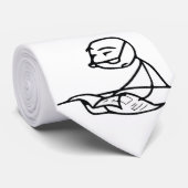 Krantenjongen Stropdas (Opgerold)