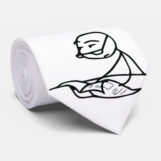 Krantenjongen Stropdas (Opgerold)