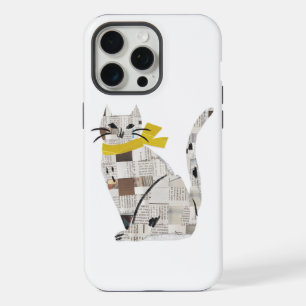 krantenkat iPhone 15 pro max case