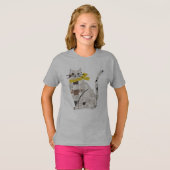 krantenkat t-shirt (Voorkant volledig)