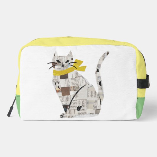 krantenkat toilettasje (Achterkant)