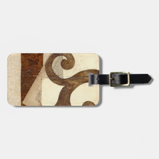  krantenknippen bagagelabel (Voorkant horizontaal)