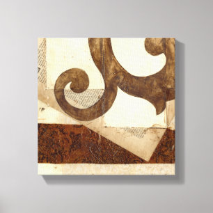 krantenknippen canvas afdruk