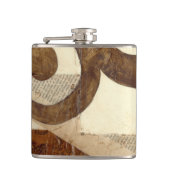 krantenknippen heupfles (Voorkant)